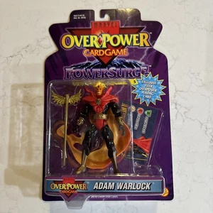 1996 Toy Biz ~ Marvel ~ OverPower Adam Warlock Action Figure w/ Game Card Mint - Picture 1 of 9