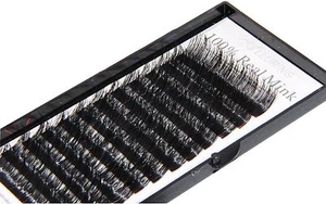 100% Real Mink Fur lashes C, J Curl Mixed Size 8 to 15mm Eyelash Extensions - Picture 1 of 2