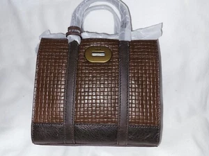 Handtasche, neu Fossil Carmen Mini CB Espresso - Bild 1 von 5