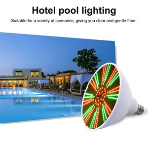 120V LED Swimming Pool Light Energy Saving RGB Color Changing Replacement Bulb - Picture 1 of 13
