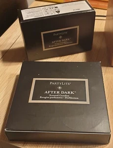 PartyLite AFTER-DARK-Paket:4Maxi-& 12 Teelichte Duft APFEL-VELOUR NEU OVP LOOK* - Bild 1 von 8