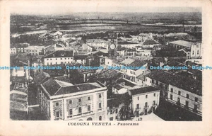 R501261 Cologna Veneta Panorama 24773 A Cart Luigi Ambrosini Con Appr Ufficio Re - Bild 1 von 4
