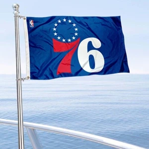 Philadelphia 76ers Small Mini Boat and Cart Flag - Picture 1 of 6