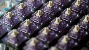 Lubed Durock Lavender Linear Switches (70 Count) - Picture 1 of 1