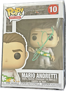 MARIO ANDRETTI 10 INDY CAR SPORTS LEGENDS SIGNED AUTOGRAPHED FUNKO POP BECKETT