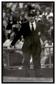 Russ Goetz (1979) Vintage Baseball Schiedsrichter Postkarte RD12 - Bild 1 von 2