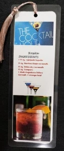 Tequila Cocktail Recipe Bookmark - Hand Made - Choose Cocktail - 5 ml - 8"x3" - Picture 1 of 42