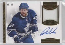 2013-14 Panini Dominion Auto Patch /99 Phil Kessel #AP-PH Patch Auto
