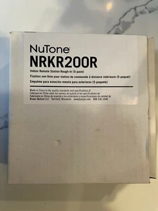 NuTone NRKR200R Indoor Remote Station Rough-In 5-Pack - Picture 1 of 1