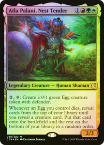 1x FOIL ATLA PALANI, NEST TENDER - Human - Commander - MTG - NM - Magic - Picture 1 of 1