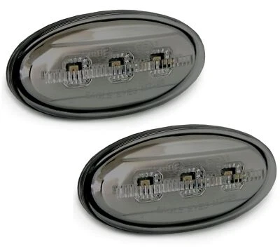 2x LED Seitenblinker Smoke für Mazda 2 DY 3 BK 5 CR19 6 GG GY BT-50 MPV-II - Bild 1 von 4