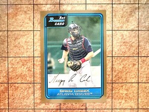 2006 Bowman Gold Atlanta Braves B48 Greg Creek 1st