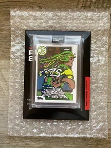 Topps Project 2020 MARK MCGWIRE Card #358 by Ermsy - Athletics IN HAND - Picture 1 of 2
