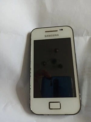 Samsung Galaxy Ace GT-S5830 - Ceramic White Smartphone - Image 1 of 4