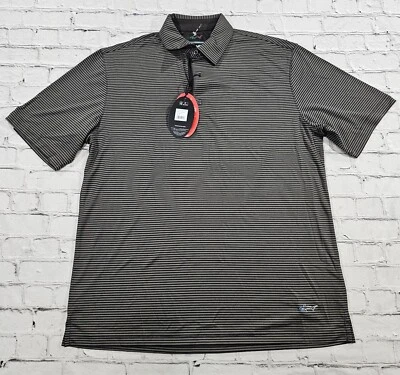 Camisa de golf Greg Norman ML75 gris Play Dry para hombre talla mediana  Foto 1 de 4