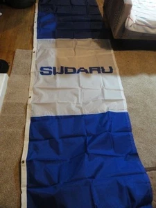 SUBARU FLAG / BANNER - NICE! NEW! 3 x 9 foot Dealership Banner - Picture 1 of 2