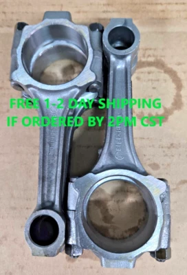 OEM 4X Connecting rods Ford Mercury 1.6 CVH 81-85 Escort Lynx LN7 EXP E1FZ6200B - Image 1 of 4