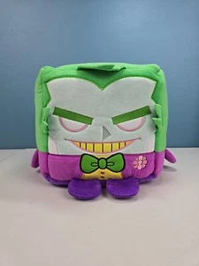 Kawaii Cubes JOKER DC Comics Stuffed Weighted Base Plush 8x8x8” Wish Factory - Picture 1 of 10