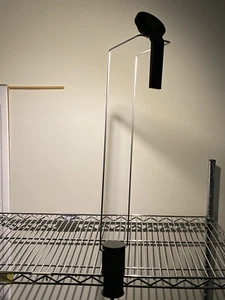 Knoll 5AD7263 Sparrow Pivoting Antenna Adjustable LED Desktop Clamp Light Lamp - Picture 1 of 13