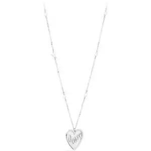 Womens Necklace BROSWAY SPARKLING BPK02 Stainless Steel Heart - Picture 1 of 1