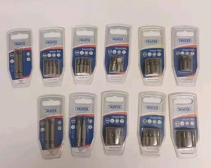 Stck. 11 verschiedene Draper Schraubendreher Einsatz Bits. Wie auf Fotos. (Altbestand ) - Bild 1 von 9