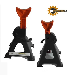 Cavalletti per auto da 3 TON di portata,  altezza minima 260 mm max 435 mm  - Foto 1 di 4