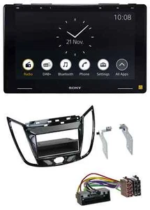 Sony USB MP3 DAB Bluetooth Autoradio für Ford C-Max Kuga Klavierlack schwarz - Bild 1 von 7
