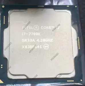 Intel Core i7-7700K 4-core 91W 4.5GHz LGA 1151 CPU processor - Picture 1 of 1