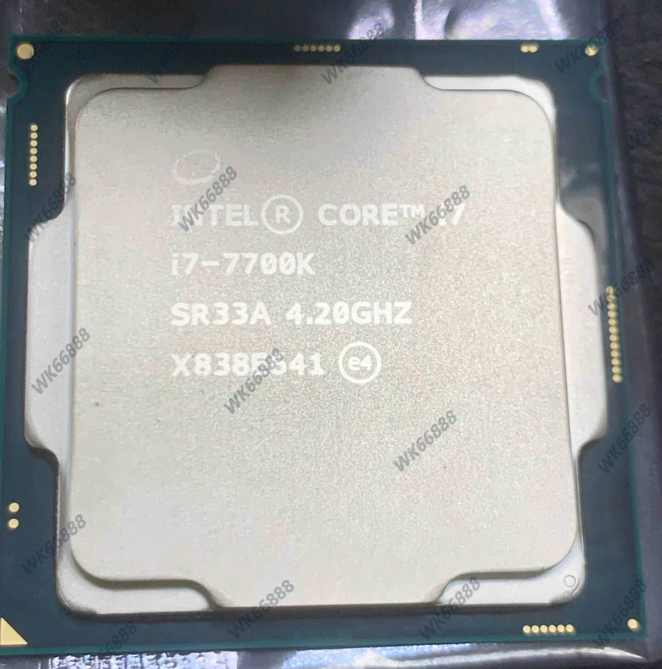 Intel Core i7-7700K 4-core 91W 4.5GHz LGA 1151 CPU processor - Image 1 of 1