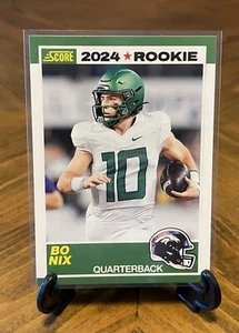 Bo Nix 2024 Score Football 1989 Throwback RC #9 Denver Broncos - Picture 1 of 2