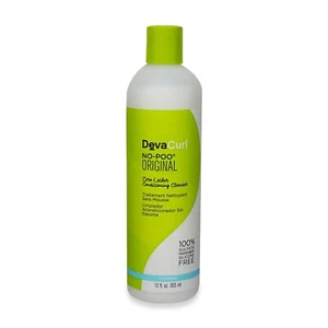 DevaCurl No-Poo Original Zero Lather Conditioning Cleanser 12 oz 2-PACK - Picture 1 of 2