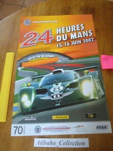 POSTER ORIGINAL ** 24 HEURES DU MANS 2002 ** AFFICHE ACO LE 24H A - Imagen 1 de 3