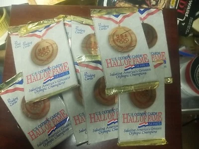 1991 年 Impel 美国奥林匹克名人堂系列卡 | 11 包 | 原厂封装 — 第 1/2 张图片