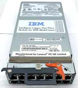 IBM BLADECENTER 44W4483 INTELLIGENT COPPER PASS-THRU EXPANSION MODULE - Picture 1 of 20