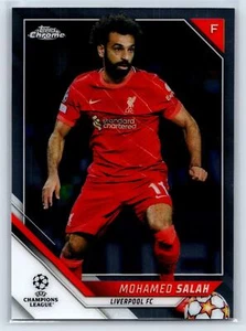 Mohamed Salah 2021-22 Topps UEFA Champions League Liverpool - Picture 1 of 2