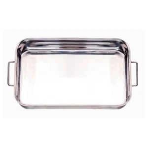 Plat rectangulaire Spécial four 35 x 26 cm inox 37x28 cm - Imagen 1 de 1