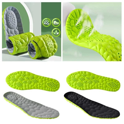 1 Pair Inner Soles Breathable 4D CLOUD-TECHNOLOGY Insoles Hiking Trainer Inserts - Image 1 of 4