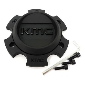KMCs Black Center Cap for 5/6L KM233 Hex Beadlock KM235 Grenade Crawl Beadlock - Picture 1 of 6