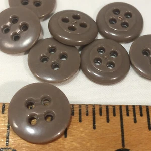 8 ANTIQUE 20s NEW YORK TECHNOID BRAND UNION BROWN BUTTONS TROUSER SUIT VINTAGE - Picture 1 of 13