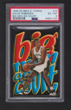 1996 SKYBOX Z-FORCE BIG MEN ON COURT DIE-CUT #10 DAVID ROBINSON SSP PSA 6 EXMT