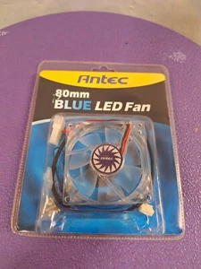 Antec 80mm BLUE LED FAN - Computer Case Fan - Picture 1 of 2