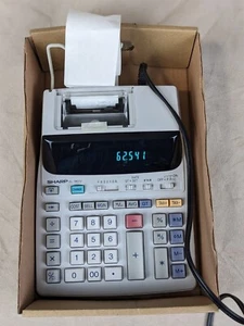 Sharp EL-1801V Printing Calculator - Picture 1 of 5