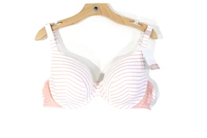 Cacique Lightly Lined T Shirt Bra 44B New Women Plus Size Underwire Cotton - Picture 1 of 8