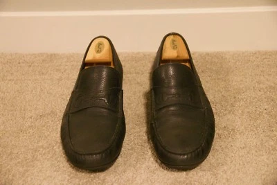 Zapatos de conductor Gucci Chabas de cuero negro para hombre 12 Gucci 13 EE. UU. Foto 1 de 4