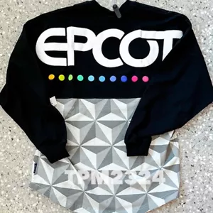 2024 Disney Parks Epcot Legacy Spaceship Earth Spirit Jersey Size Small NEW  - Picture 1 of 2