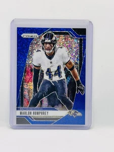 2024 Panini Prizm Blue Sparkle Marlon Humphrey #55/96 SP #24 Redemption - Bild 1 von 2
