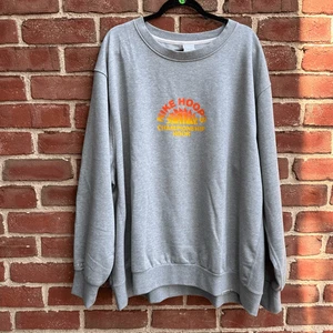 Nike Hoops Championship Hour Basketball Sweatshirt Grau 3X Neu ohne Etikett - Bild 1 von 7