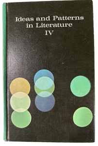 Rare Book "Ideas and Patterns in Literature IV" Edgar H. Knapp Leary Spear 1970 - Imagen 1 de 16