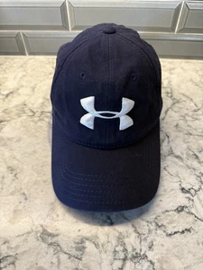 Cappello berretto Under Armour Flex blu navy logo classico medio grande - Foto 1 di 4