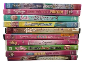 Kinder Mädchen DVD 10 Stück Barbie Bratz Strawberry Shortcake - Bild 1 von 3